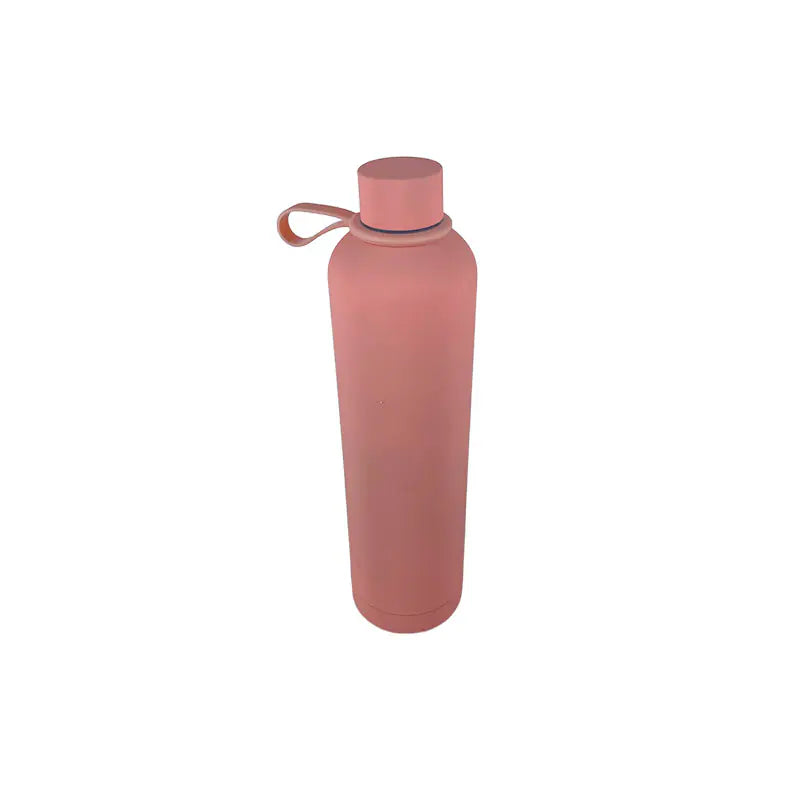 Pink Water Bottle Simple Design for Everyday Us