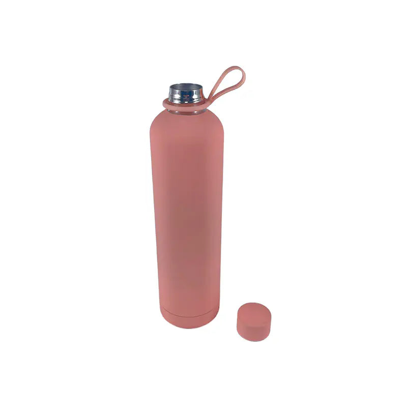 Pink Water Bottle Simple Design for Everyday Us