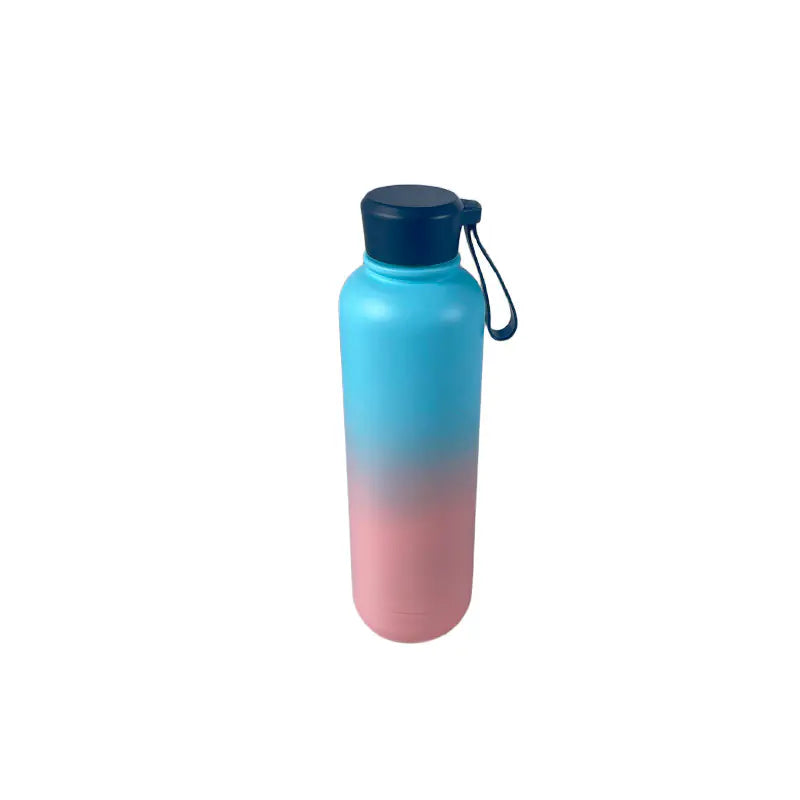 Gradient Color Water Bottle Simple Design for Daily Use