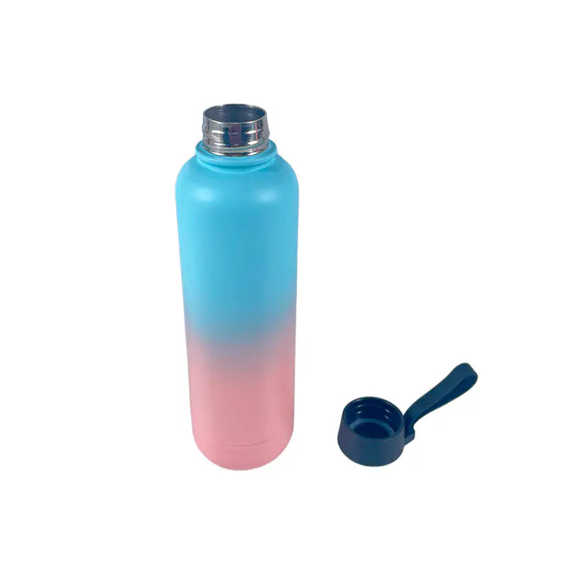 Gradient Color Water Bottle Simple Design for Daily Use
