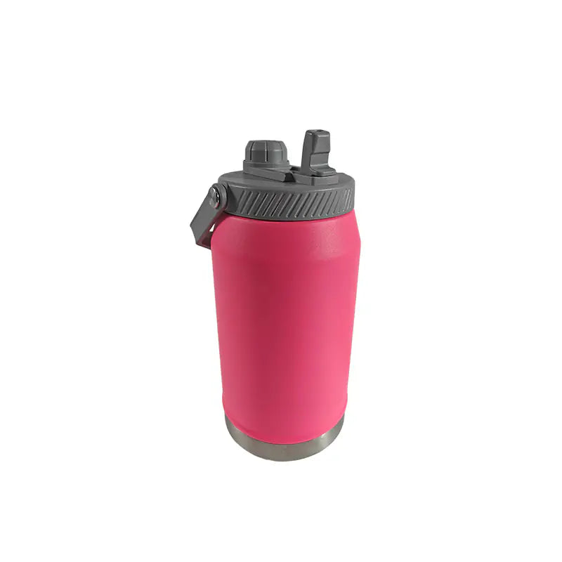 Double Drinking Stainless Steel Water Bottle Portable Design