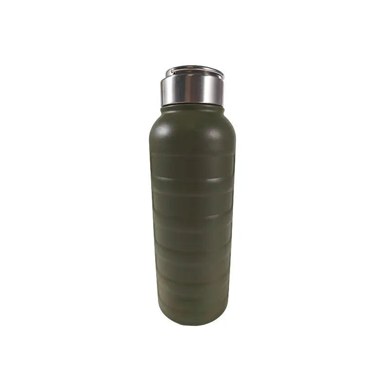 Double Layer Stainless Steel Water Bottle with Screw Lid